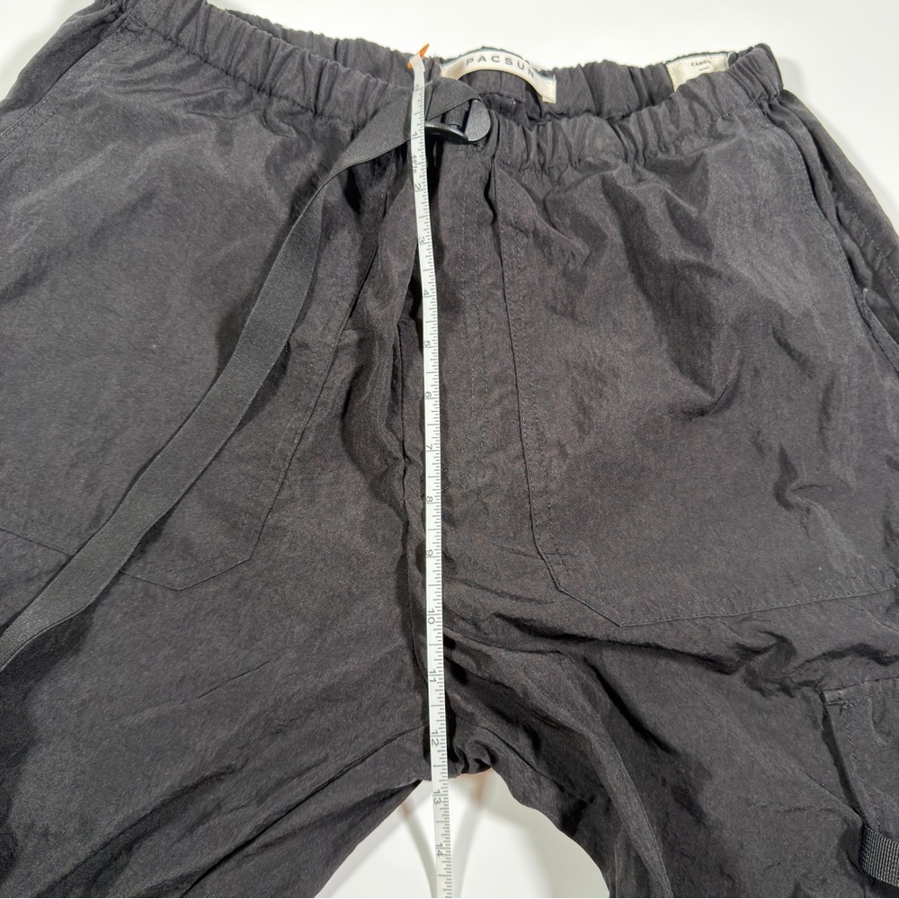 PacSun Women's‎ Black Windbreaker Cargo Pants Size Medium - Picture 4 of 12